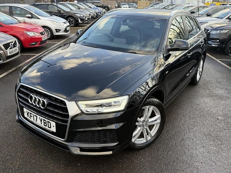 Used Audi Q3 S-Line 150 HP (110 kW) 2017 Black SUV