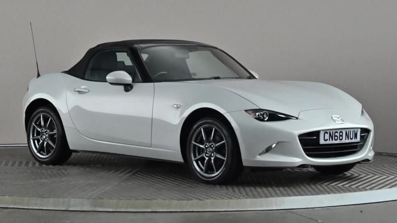 Silver Used 2018 Mazda MX5 Cabriolet | £11,698 (Good price) - Image 1/3