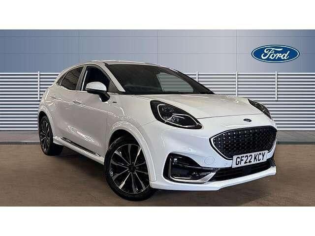 White Used 2022 Ford Puma ST-Line SUV | £19,209 (Fair price) - Image 1/4