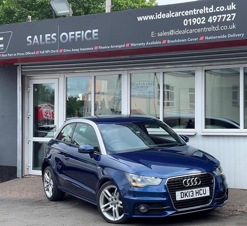 Blue Used 2013 Audi A1 S-Line Hatchback | £5,795 (Fair price) - Image 1/3