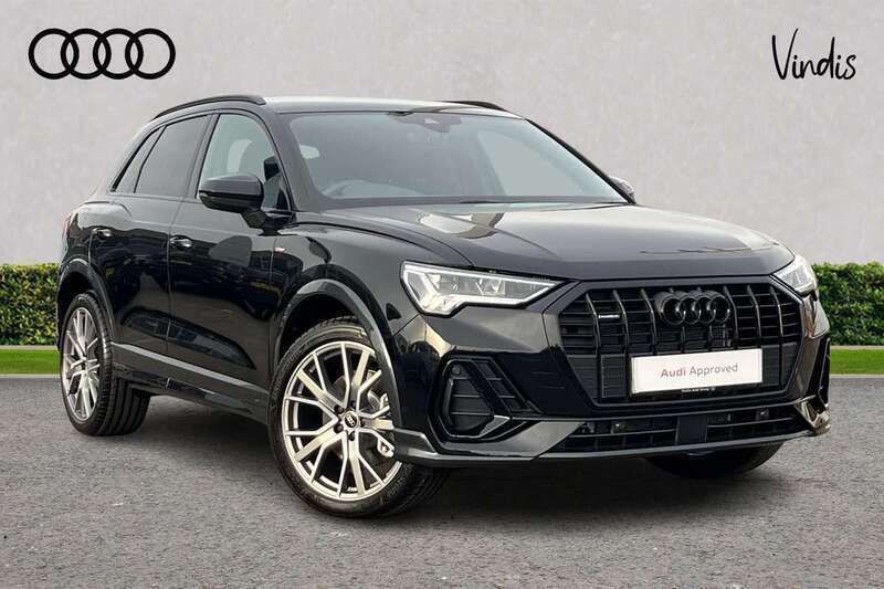 Black Used 2025 Audi Q3 S-Line SUV | £43,505 - Image 1/2
