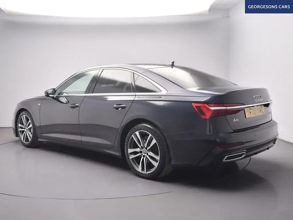 Used Audi A6 S-Line 204 HP (150 kW) 2020 Blue Sedan