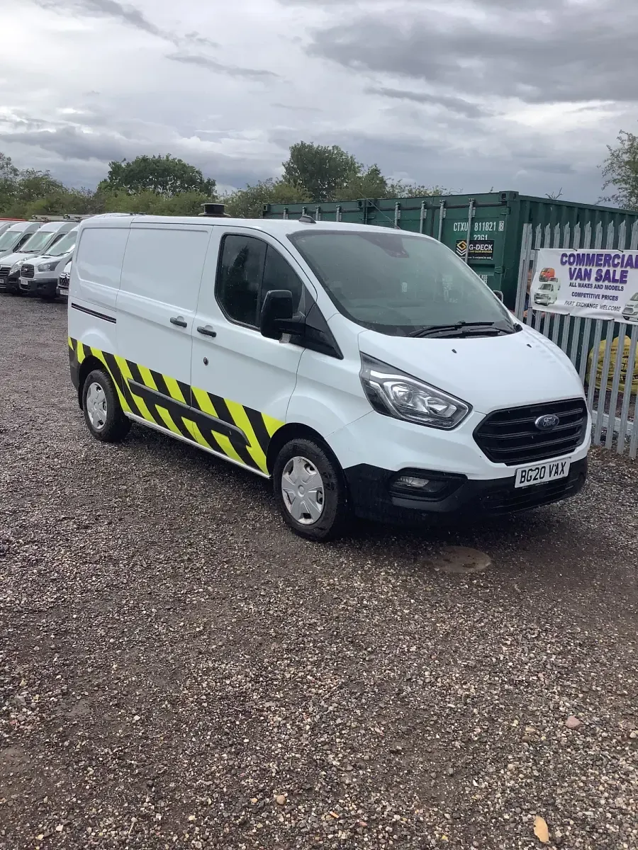 Used Ford Transit Custom 130 HP (95 kW) 2020 White Van