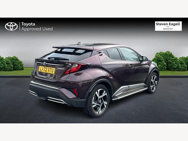 Used Toyota C-HR Design 2022 Mauve/purple SUV