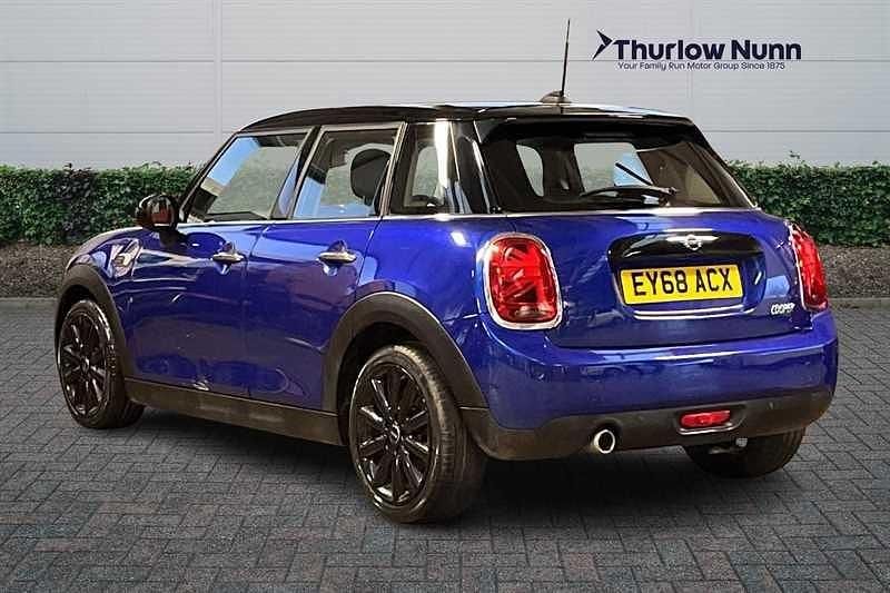 Used Mini Cooper Classic 136 HP (100 kW) 2018 Blue Hatchback