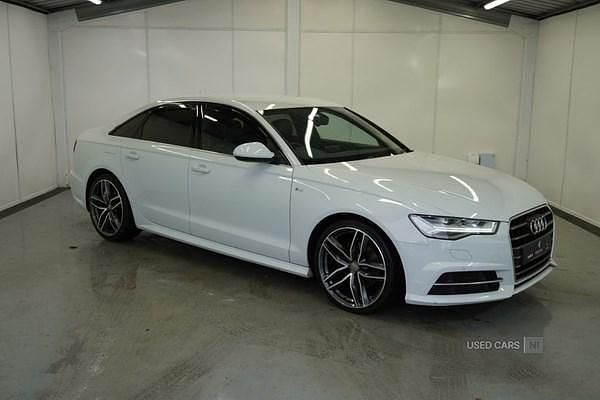 Used Audi A6 S-Line 190 HP (139 kW) 2017 White Sedan