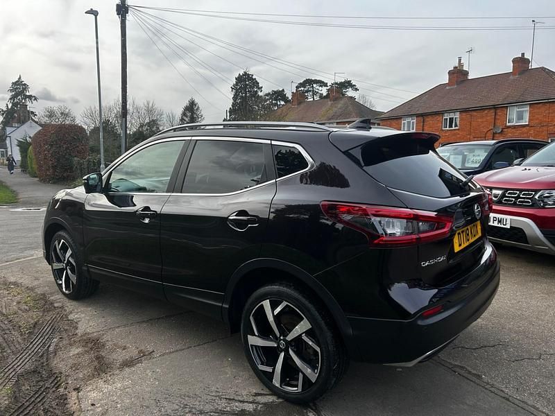 Used Nissan Qashqai Tekna 2018 Black SUV
