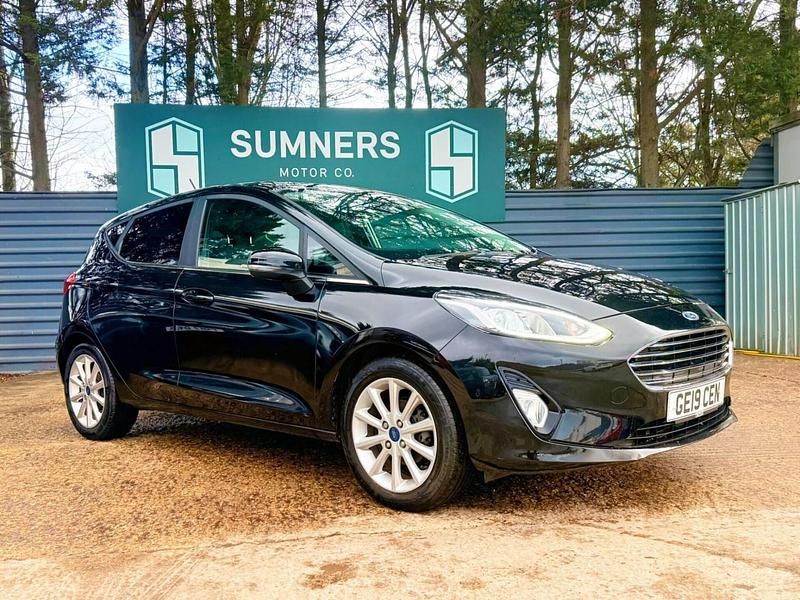 Used Ford Fiesta Titanium 2019 Black Hatchback