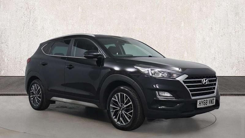Black Used 2018 Hyundai Tucson Premium SUV | £14,452 (Fair price) - Image 1/4