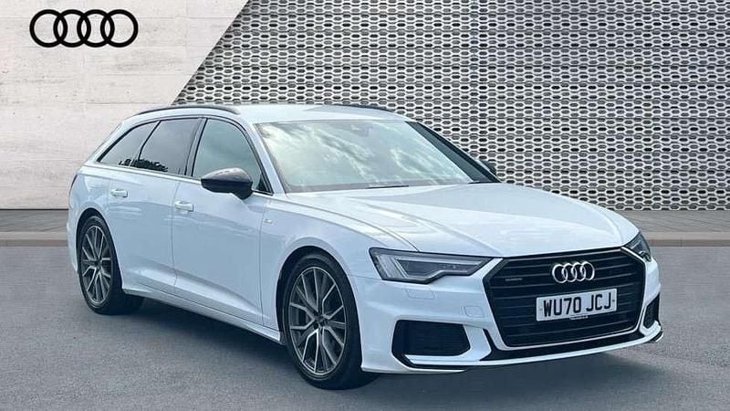 White Used 2020 Audi A6 Black Edition Estate | £22,893 (Good price) - Image 1/4