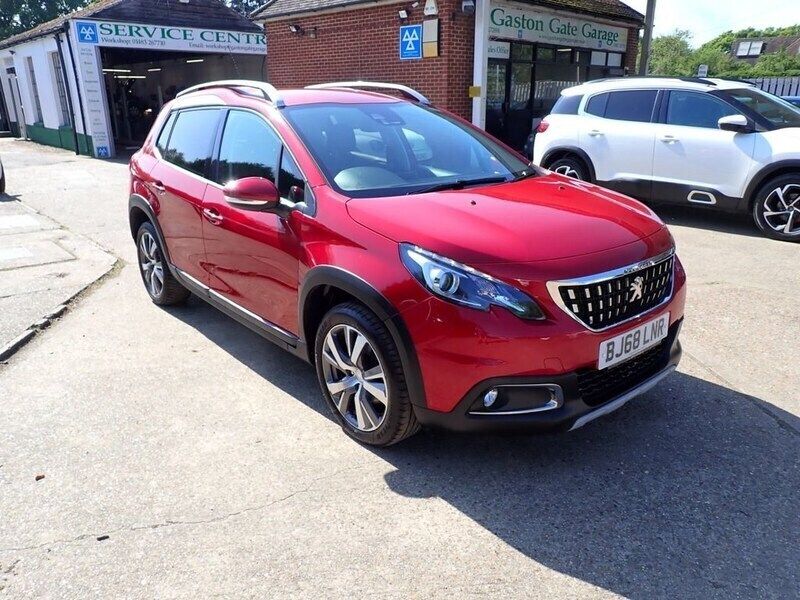 Red Used 2018 Peugeot 2008 Allure SUV | £10,990 (A bit pricey) - Image 1/4
