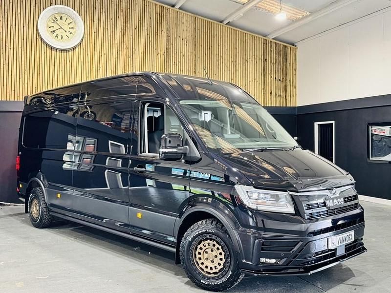 Black New 2025 MAN TGE Van | £44,990 - Image 1/4