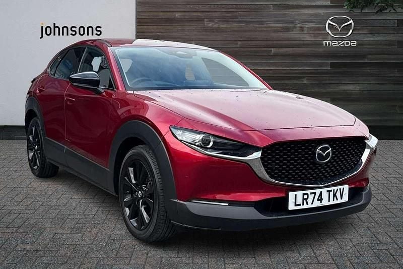 Red Used 2024 Mazda CX-30 Homura-Line SUV | £20,975 (Fair price) - Image 1/4