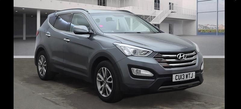 Used Hyundai Santa Fe Premium 194 HP (142 kW) 2013 Silver SUV