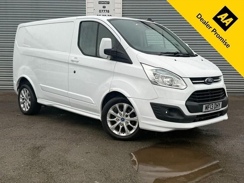 White Used 2013 Ford Transit Custom Sport Van | £6,995 (Expensive) - Image 1/4