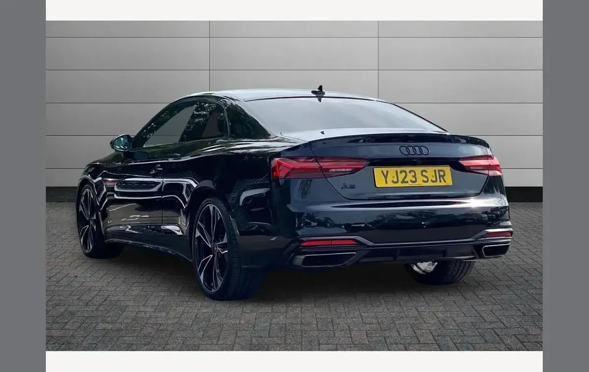 Used Audi A5 Black Edition 150 HP (110 kW) 2023 Black Coupe