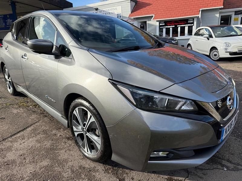 Grey Used 2018 Nissan Leaf N-Connecta Hatchback | £5,985 (Fair price) - Image 1/4