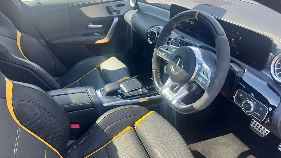 Used Mercedes A45 AMG 421 HP (309 kW) 2022 Grey Hatchback