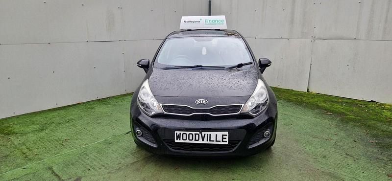 Used Kia Rio 2012 Black Hatchback