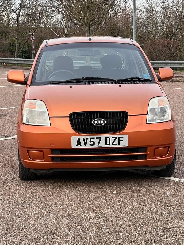 Used Kia Picanto 2007 Orange Hatchback