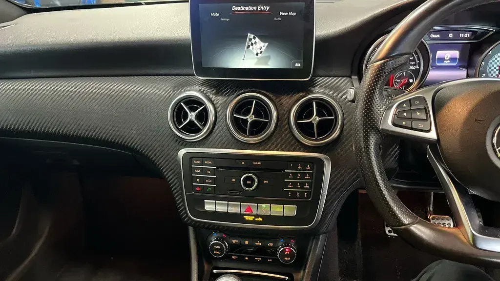 Used Mercedes A200 AMG line 2015 Obsidian black Hatchback