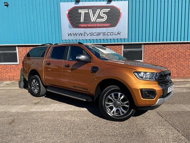 Orange Used 2020 Ford Ranger Wildtrack Pickup | £16,984 (Good price) - Image 1/4