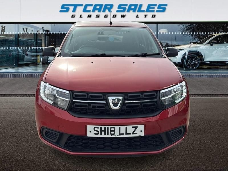 Used Dacia Sandero Ambiance 75 HP (55 kW) 2018 Red Hatchback