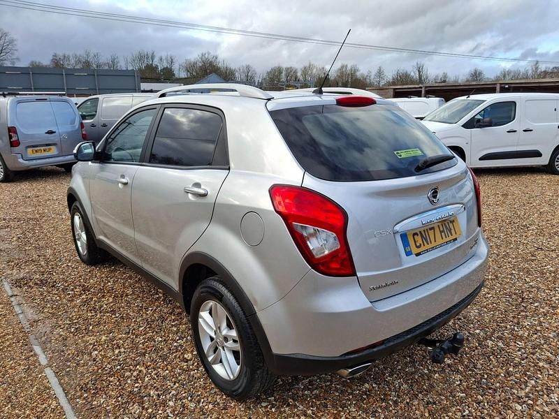 Used Ssangyong (KGM) Korando 2017 Silver Van