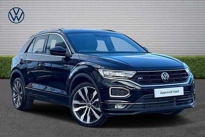 Used VW T-Roc R-line 150 HP (110 kW) 2022 Black SUV