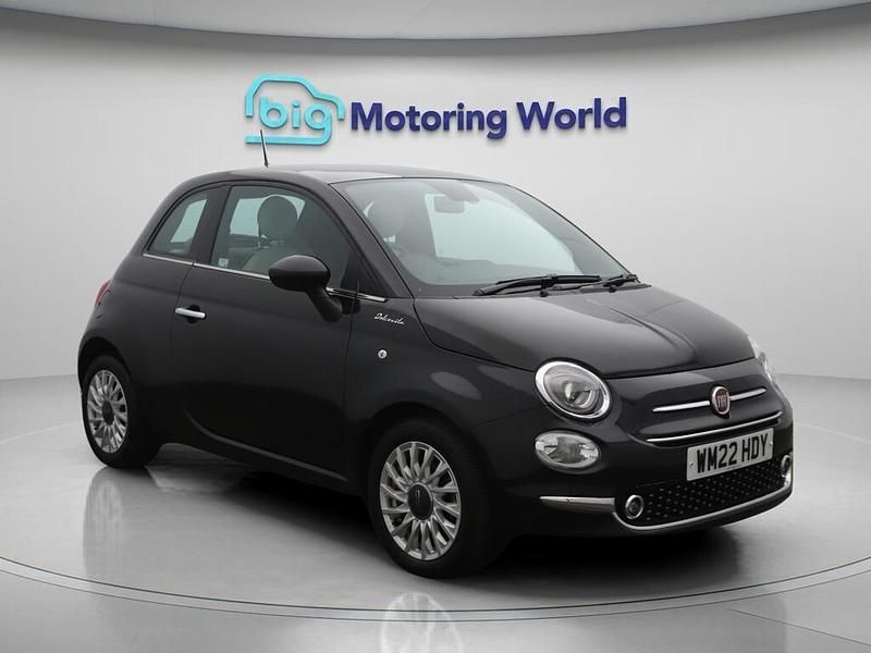 Black Used 2022 Fiat 500 Dolcevita Hatchback | £10,000 (Fair price) - Image 1/4