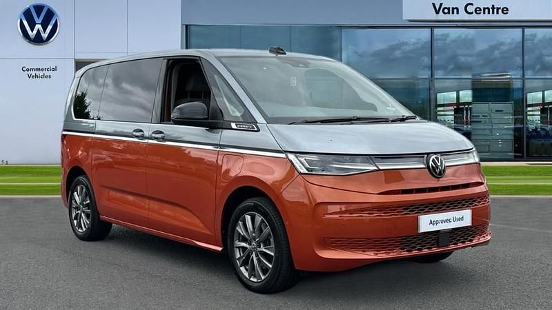 Mono silver / energetic orange Used 2022 VW Multivan Energetic Van | £51,491 - Image 1/4