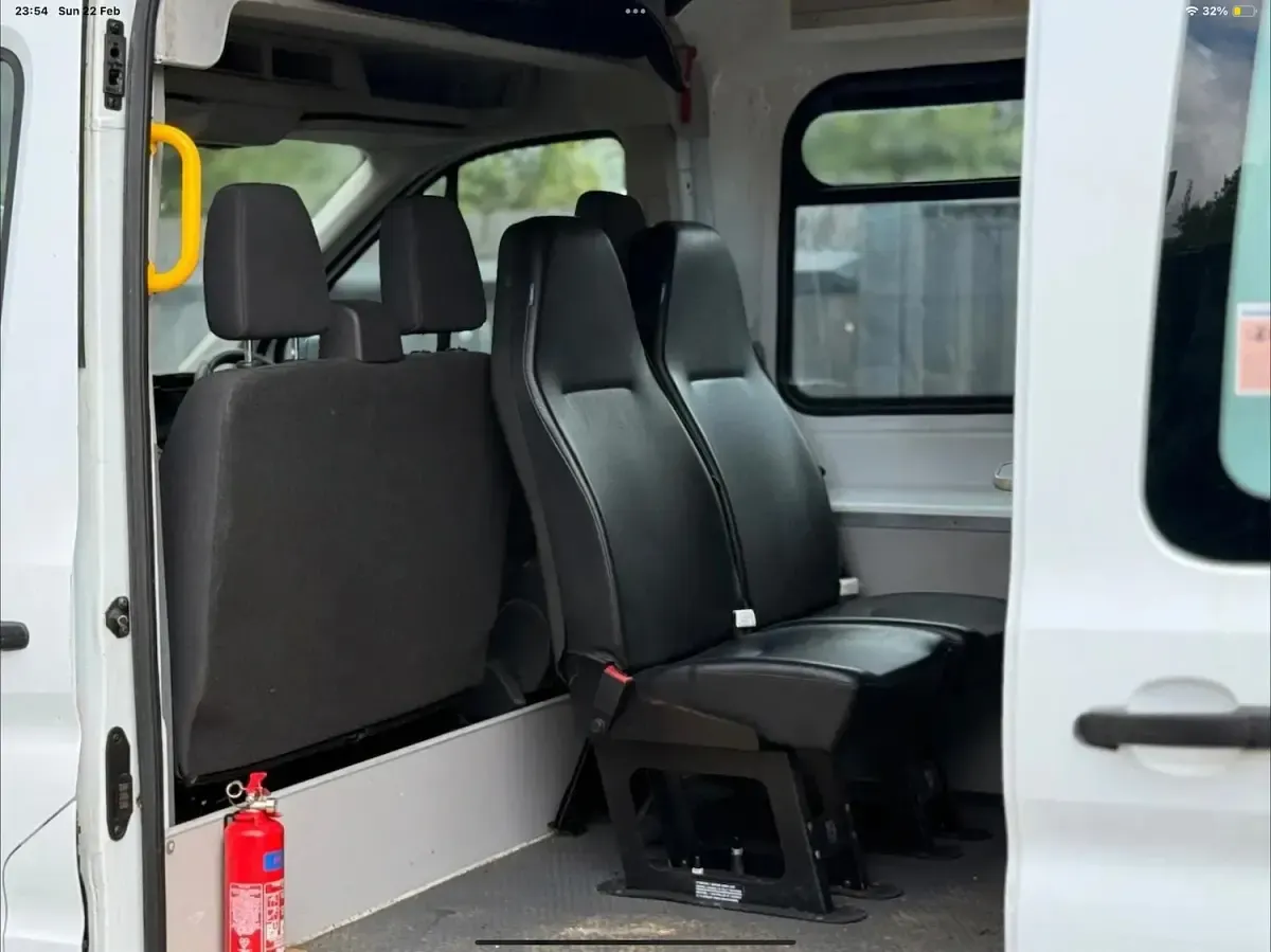 Used Ford Transit 125 HP (91 kW) 2016 White MPV