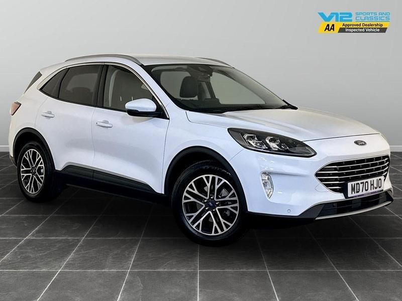 White Used 2021 Ford Kuga Titanium SUV | £16,795 (Super price) - Image 1/2