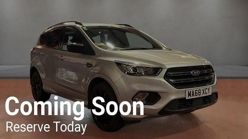 Used Ford Kuga ST-Line X 120 HP (88 kW) 2018 Silver SUV