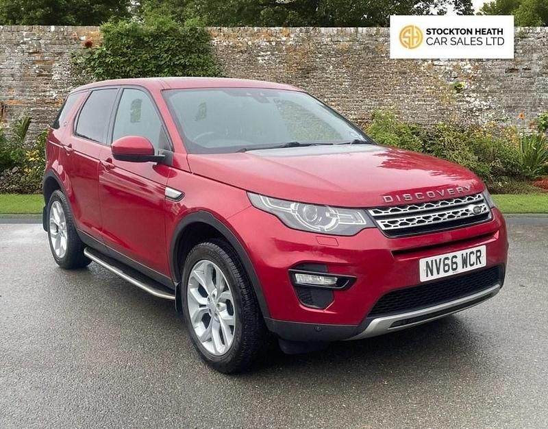 Red Used 2017 Land Rover Discovery Sport HSE SUV | £9,995 (Super price) - Image 1/4