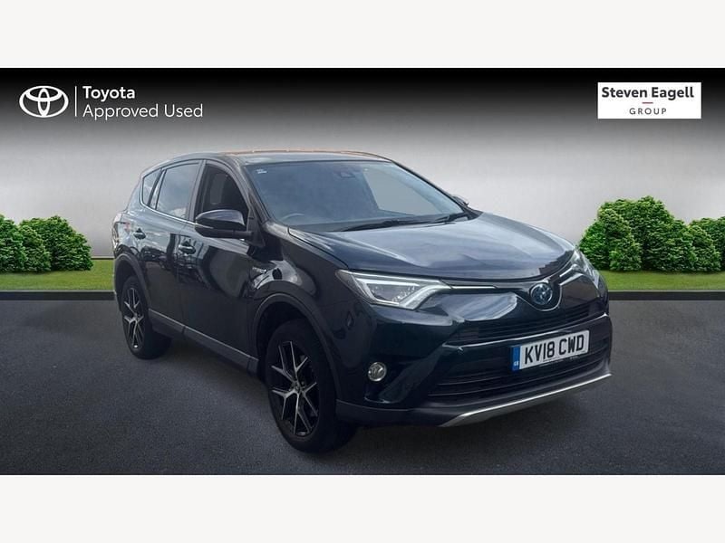 Blue Used 2018 Toyota RAV4 Hybrid Design SUV | £21,009 (Good price) - Image 1/3
