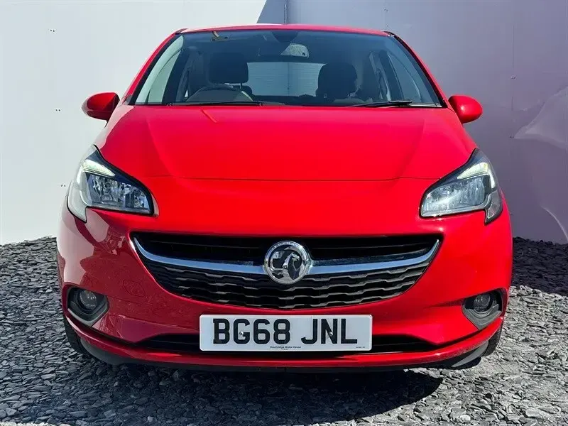 Used Vauxhall Corsa 75 HP (55 kW) 2018 Red Hatchback