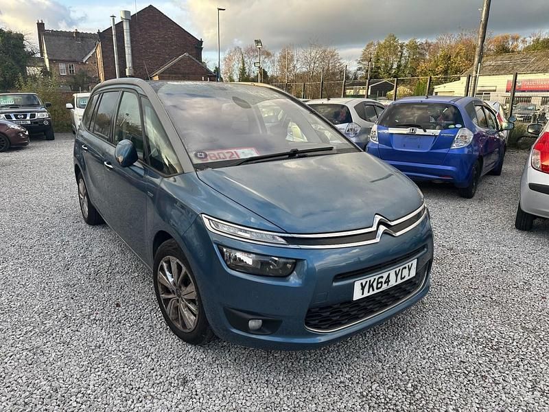 Used Citroën Grand C4 Picasso Exclusive 115 HP (84 kW) 2014 Blue MPV