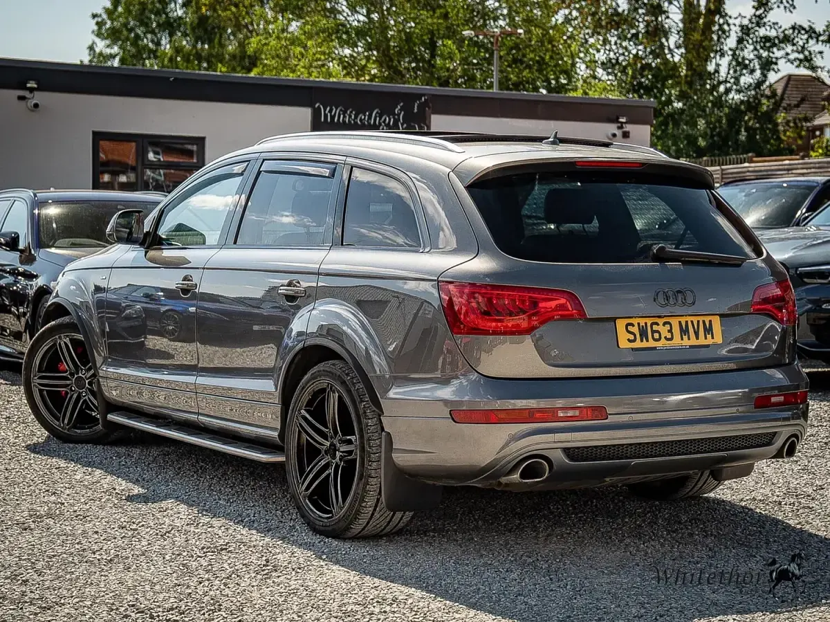 Used Audi Q7 S-line plus 245 HP (180 kW) 2014 Grey SUV