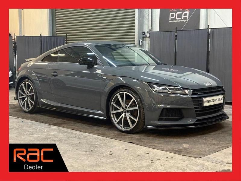 Used Audi TT Black Edition 230 HP (169 kW) 2017 Grey Coupe