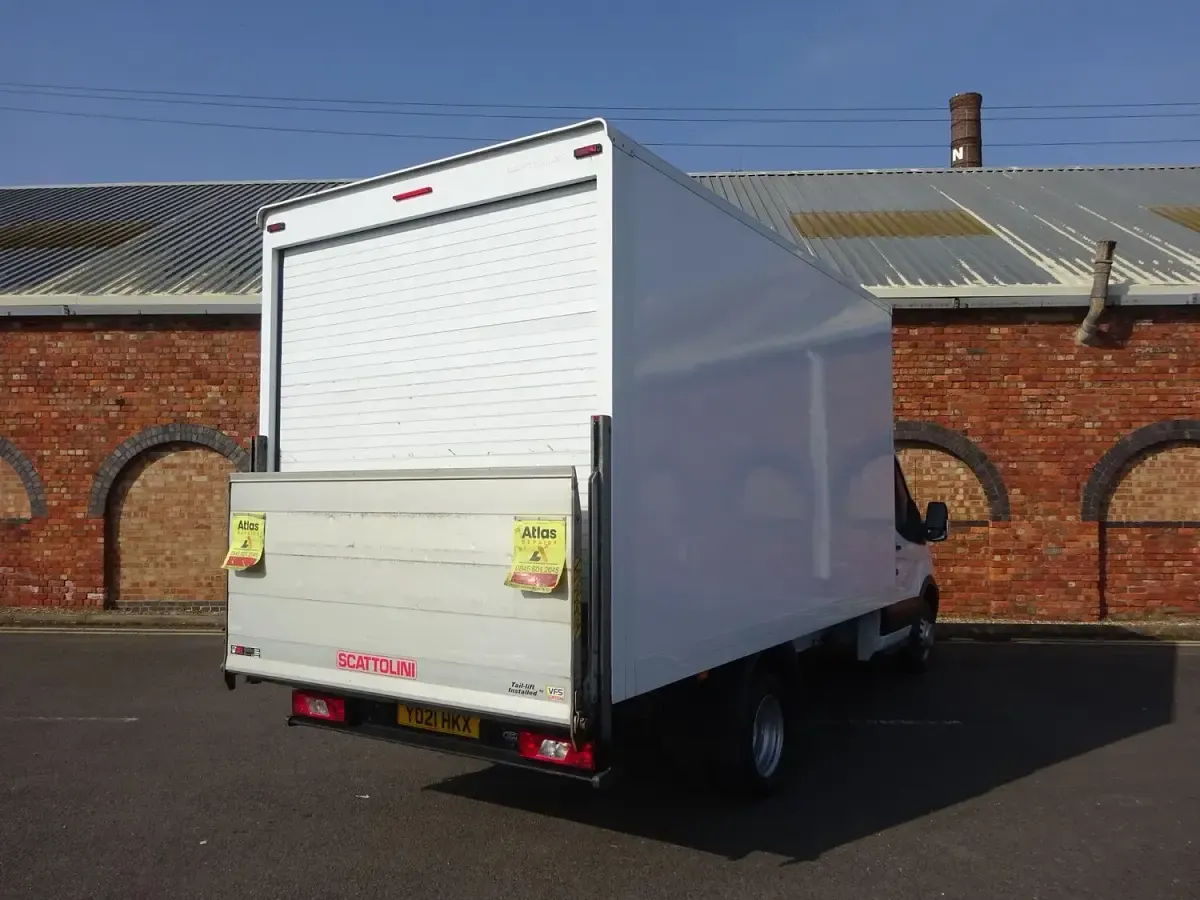 Used Ford Transit S 130 HP (95 kW) 2021 White Cabriolet