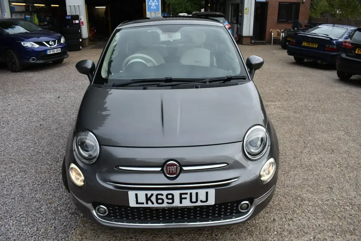 Used Fiat 500 Lounge 69 HP (50 kW) 2020 Grey Hatchback
