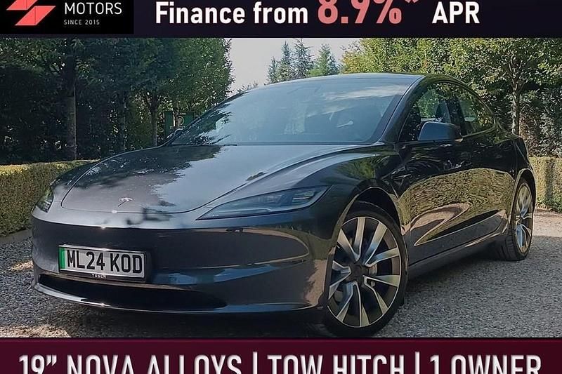 Grey Used 2024 Tesla Model 3 Long Range Sedan | £34,499 - Image 1/1