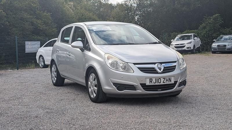 Silver Used 2010 Vauxhall Corsa Hatchback | £4,995 (Good price) - Image 1/4