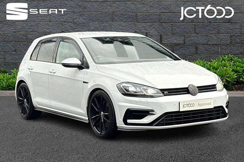 White Used 2019 VW Golf VII R Hatchback | £20,990 (Super price) - Image 1/4