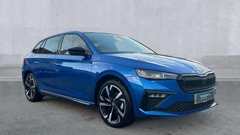 Race blue metallic Used 2025 Skoda Scala Monte Carlo Hatchback | £23,950 (Expensive) - Image 1/4
