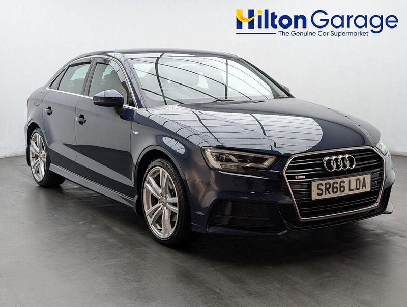 Blue Used 2016 Audi A3 S-Line Sedan | £14,650 (Fair price) - Image 1/4