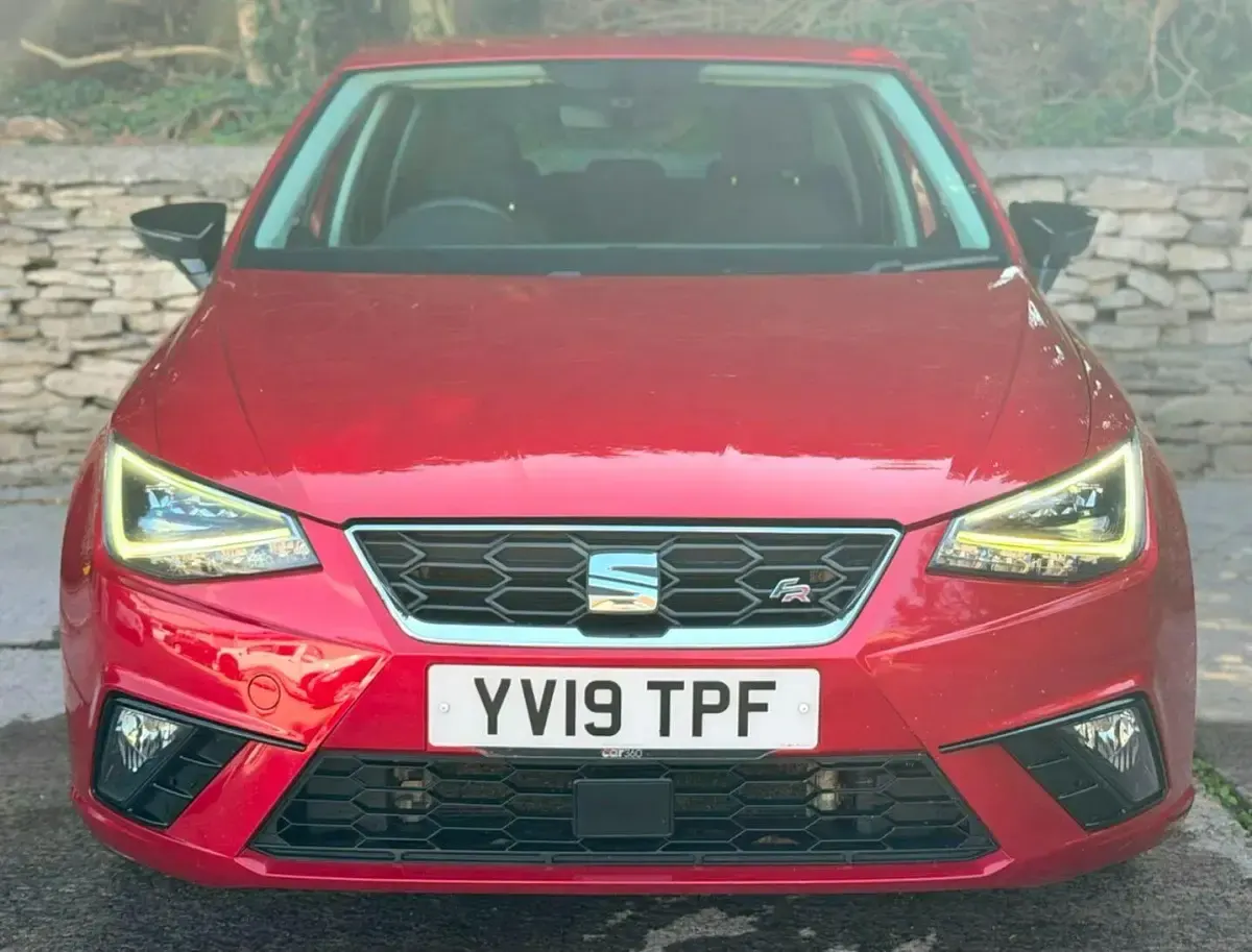 Used Seat Ibiza FR 95 HP (69 kW) 2019 Red Hatchback