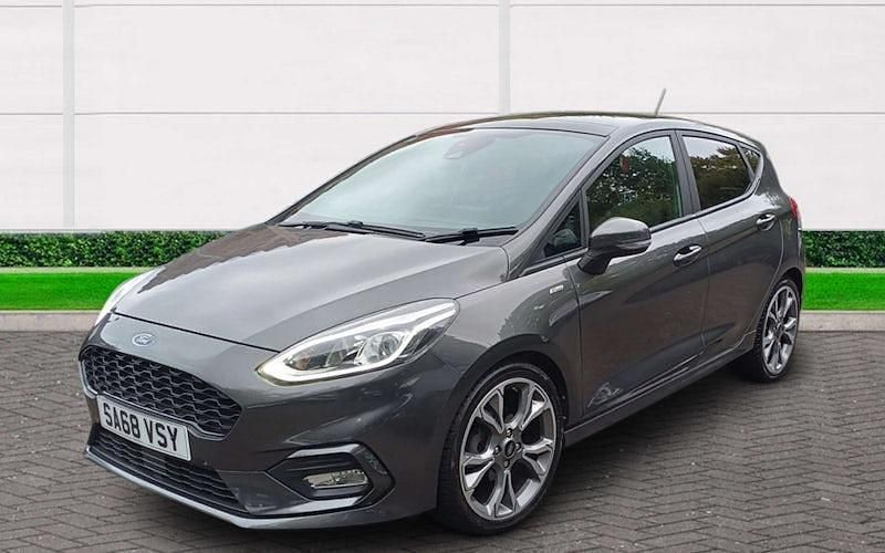 Used Ford Fiesta ST-Line X 125 HP (91 kW) 2018 Grey Hatchback
