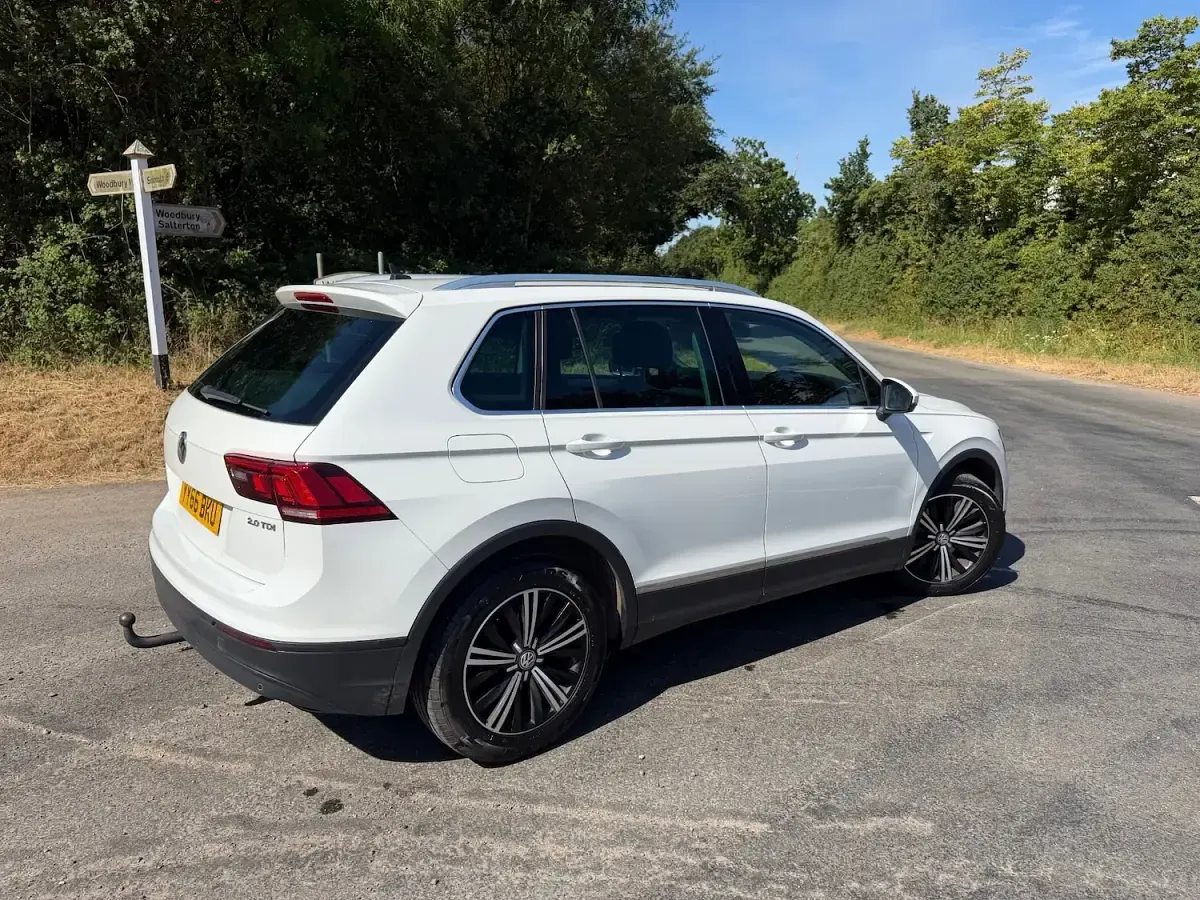 Used VW Tiguan SE 150 HP (110 kW) 2016 White SUV